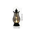 thumbnail image 2 of Fridja Christmas Home Decor LED Electronic Candle Lamp Lantern Wind Lamp Candle Decoration, 2 of 5