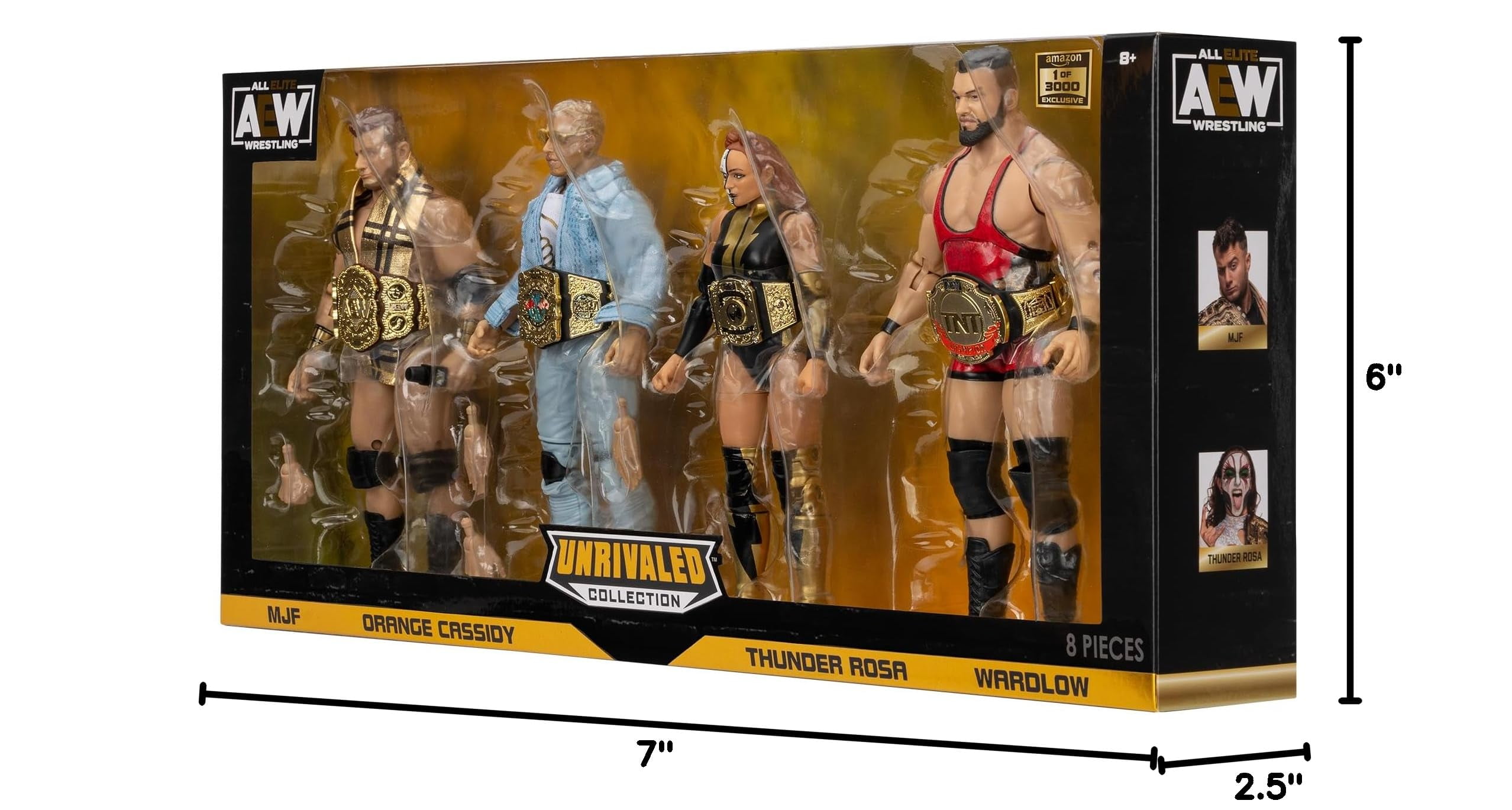 AEW Unrivaled Champion MJF Orange Cassidy Thunder Rosa Wardlow 4