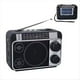 thumbnail image 2 of Radio FM AM SW con Carga Solar, Receptor de Radio, Altavoz Inalámbrico Bluetooth con Linterna LED, Compatible con Tarjeta TF y USB., 2 of 6