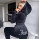 thumbnail image 2 of Conjunto de alta costura Velvet Juicy Couture para mujer Gris XL Sailing Electrónica, 2 of 4
