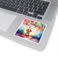 thumbnail image 3 of Happy Birthday to Dachshund Kitten Party Balloons Cake Vinyl Sticker Wiener Dog Lover Gifts Idea Waterproof Decal Art Decor - 00027, 3 of 5