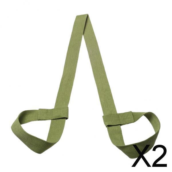 Correas premium Colamx para esterilla de yoga 2 piezas ajustables duraderas