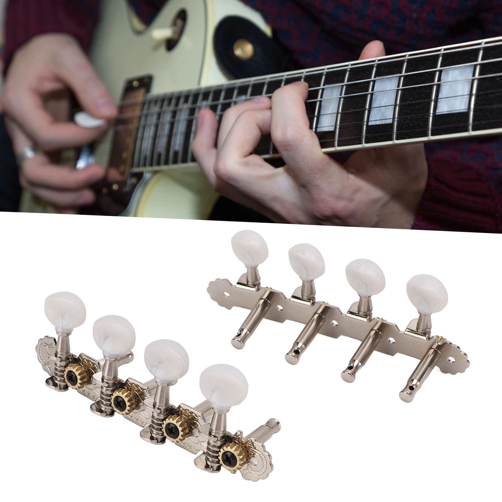 Buy Mandolin Tuning Pegs, Fine Workmanship Easy To Install String Tuner
