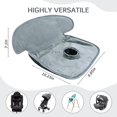 thumbnail image 5 of - Juego de 2 protectores de asiento de coche impermeable, forro de asiento de coche para entrenamiento para niños pequeños, bebés y bebés, almohadilla de silla para asientos de coche,, 5 of 5