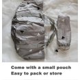 thumbnail image 4 of Bañera plegable para pies de 14 l, ideal para niños, ideal para viajes y camping, color gris., 4 of 4