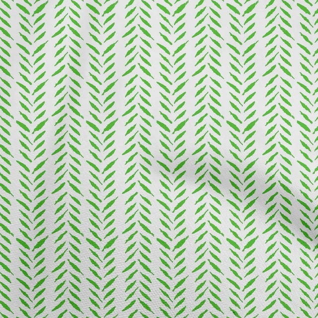 oneOone Cotton Poplin Green Fabric Block Sewing Material Print Fabric By The Yard 56 Inch Wide-KK