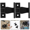 thumbnail image 1 of OFFIGAM 12 Pairs Of Black Furniture Clips ABS Fasteners For Easy DIY Projects, 1 of 6