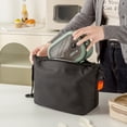 thumbnail image 4 of Kugisaki Insulated Lunch Bag, Large Capacity Lunch Box for Women Men, Small Leakproof Lunch Tote with Shoulder Strap, Insulated Cooler Lunch Container for Work/Office/School, 4 of 8