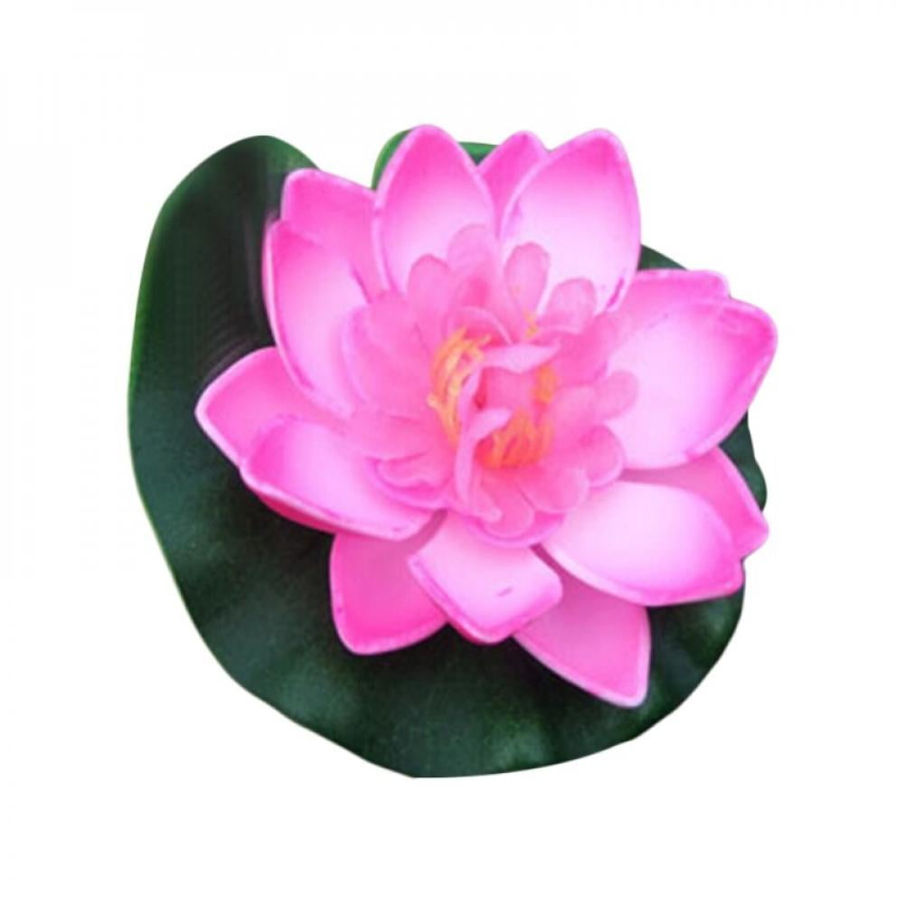 Floating Plants Water Lily Fake Plants Artificial Lotus Flower Simulation 