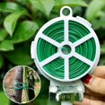 thumbnail image 7 of Flexible Garden Plant Support Green Fixing Tie Wire Strapping Rope with Cutter, 7 of 7