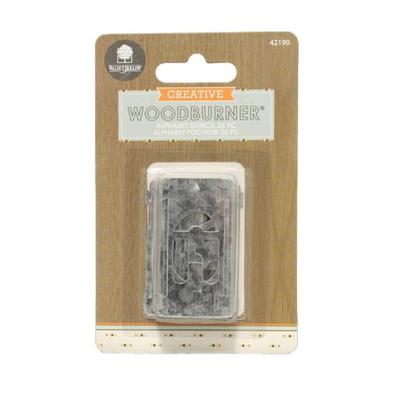 UPC: 0046308421901 | Walnut Hollow® Creative Woodburner® Alphabet Stencils 26ct.