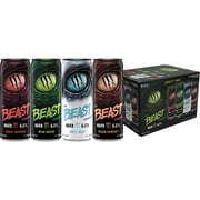 Monster Brewing The Beast Unleashed Variety Flavored Malt Beverage, 12 fl oz 12 Pack Cans, 6.0 % ABV