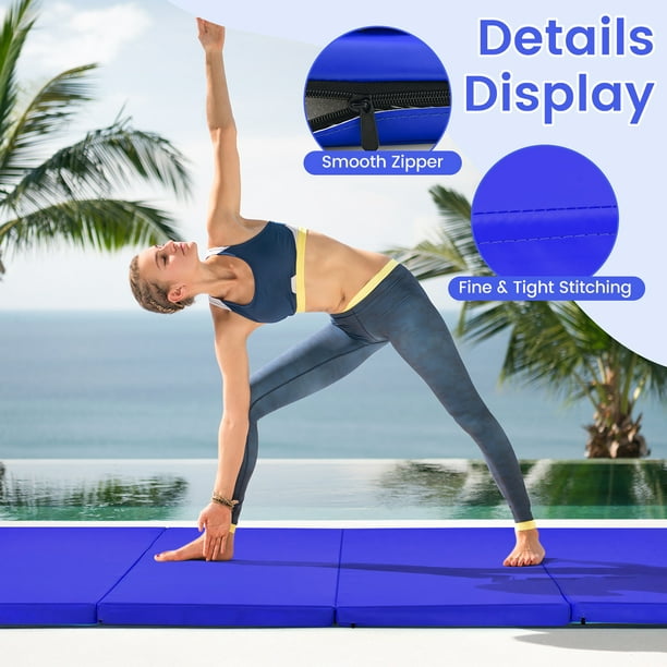YOGA Premium PU Mini Yoga Mat | Non-Slippery Natural Rubber Mat | Anti-Skid  Support Yoga Pad | Portable Small Yoga Mat 