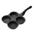 thumbnail image 1 of Sartén para huevos sin óxido: sartén para huevos antiadherente de 4 tazas, sartén para tortillas fácil de cocinar huevos para el desayuno Panqueque sueco, estufa y otras estufas Utensilios d, 1 of 5