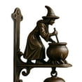thumbnail image 4 of Witch Themed Entryway Door Chimes Handmade Wall Hanging With Metal Bells, 4 of 8