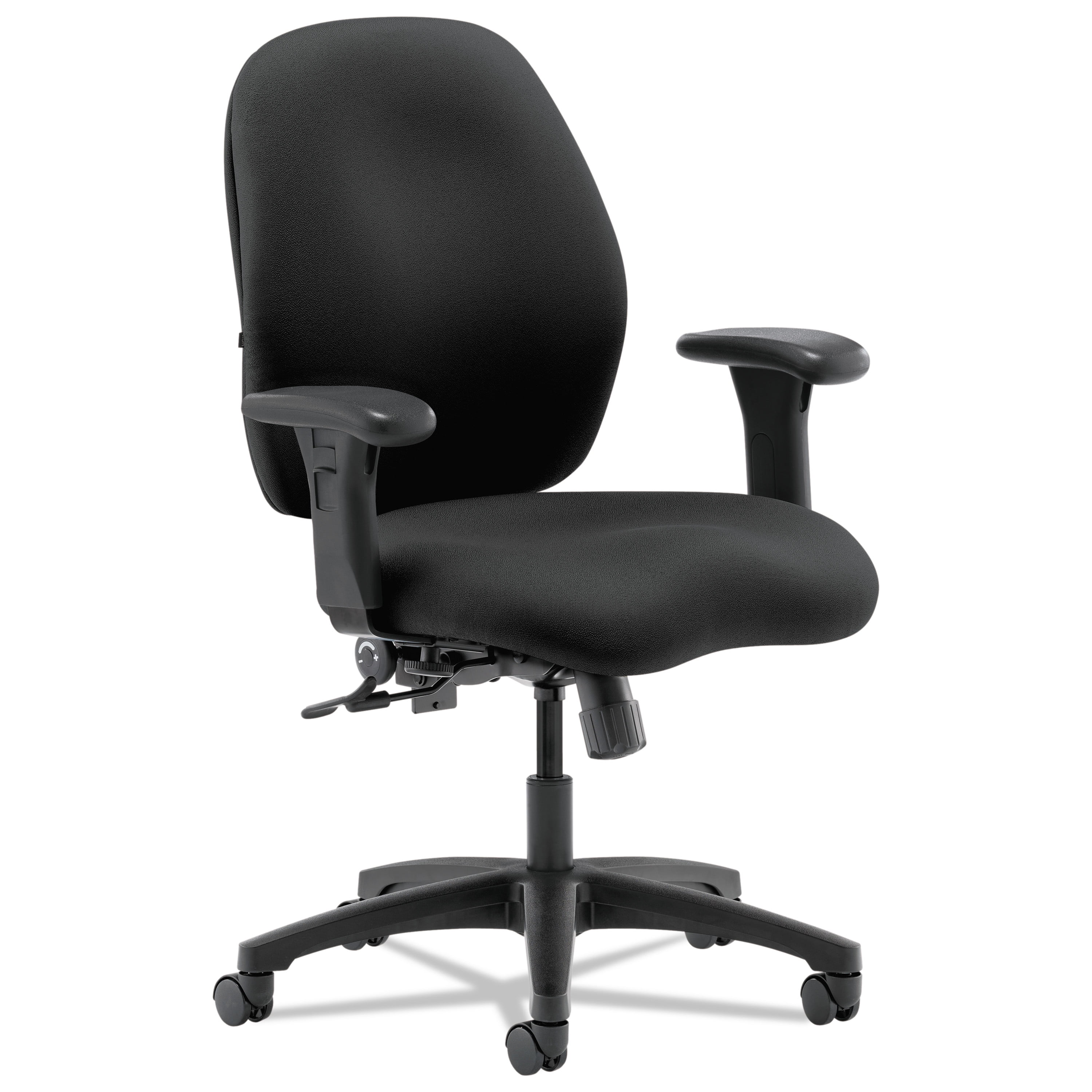 HON 7800 Series Mid-Back Task Chair, Black - Walmart.com - Walmart.com