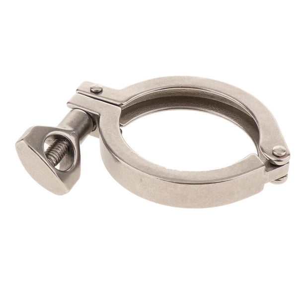 Abrazadera de conexión sanitaria de acero inoxidable 304 de 64 mm (fabricada en casa) 64mm