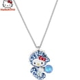 thumbnail image 4 of Hello Kitty Y2K Necklace Sanrio Anime Kawaii High Quality Alloy Lucky Diamond Strawberry Watermelon Cute Accessory Necklace Gift, 4 of 5