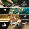 thumbnail image 3 of 10 ATM Waterproof Watch for Diving Swimming with Stopwatch, Chronograph, Alarm, Dual Time Zone, 12/24 Hour Format Selectable, 3 of 10