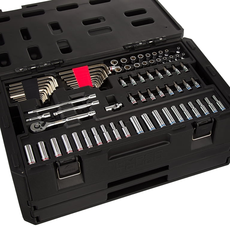 Hyper Tough 262-Piece Mechanics Tool Set (SAE and mm) - Walmart.com