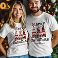 thumbnail image 3 of Camisetas informales de manga corta con diseño de gnomo de Papá Noel para hombre, camisetas gráficas, 3 of 8