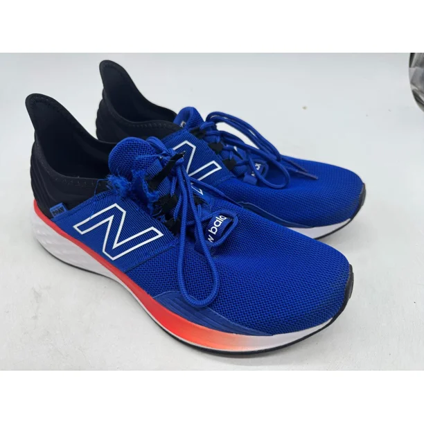 New Balance Fresh Foam Roav Running Sneakers Mens Blue White Low Top - 10