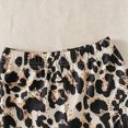 thumbnail image 6 of HCNTES Girls Clothes 9 12 18 24 Months 3T 4T 5T Kid Girl Fall Winter Long Sleeve Graphic Bow Print Sweatshirt Pullover Leopard Flared Pants 2PCS Matching Sets, 6 of 7
