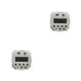 thumbnail image 1 of QualitChoice Interrupteur de Temps Numérique Programmable Lampe Réglable Minuterie Relais Rechargeable 220V 2Ensemble, 1 of 6
