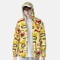 thumbnail image 4 of Sigee Funny Construction Vehicles Print UPF50+ Men's Sun Protection Hoodie Shirt SPF UV Shirt Long Sleeve Fishing Outdoor Lightweight, S-3XL, 4 of 9