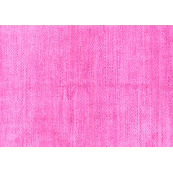 Ahgly Company Indoor Rectangle Abstract Pink Modern Area Rugs, 2' x 3'
