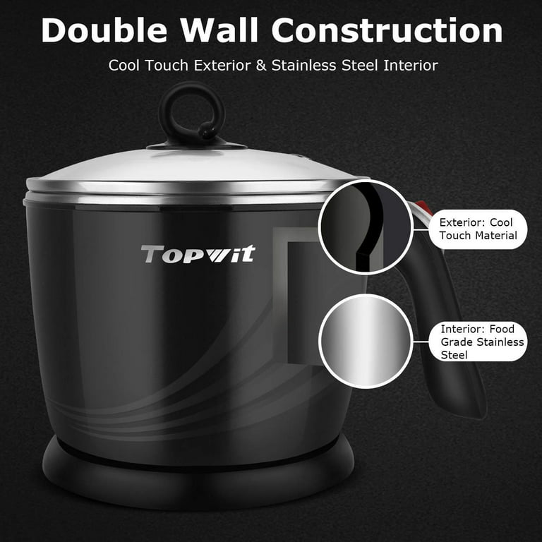 Topwit Electric Kettle, 1.0L Electric Tea Kettle with Removable