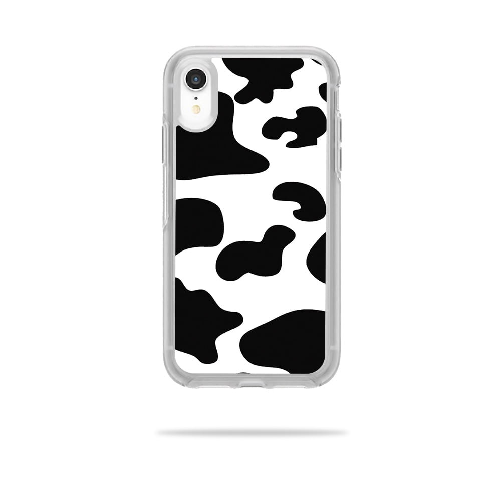 images Cow Print Case Iphone Xr animals skin for otterbox symmetry iphone xr protective durable and unique vinyl decal wrap cover easy to apply remove and change styles