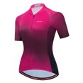 thumbnail image 4 of 2022 Jersey de ciclismo para mujer, camiseta de manga corta para bicicleta de montaña o carretera, ropa de ciclismo para mujer, blusa de verano roja, 4 of 5