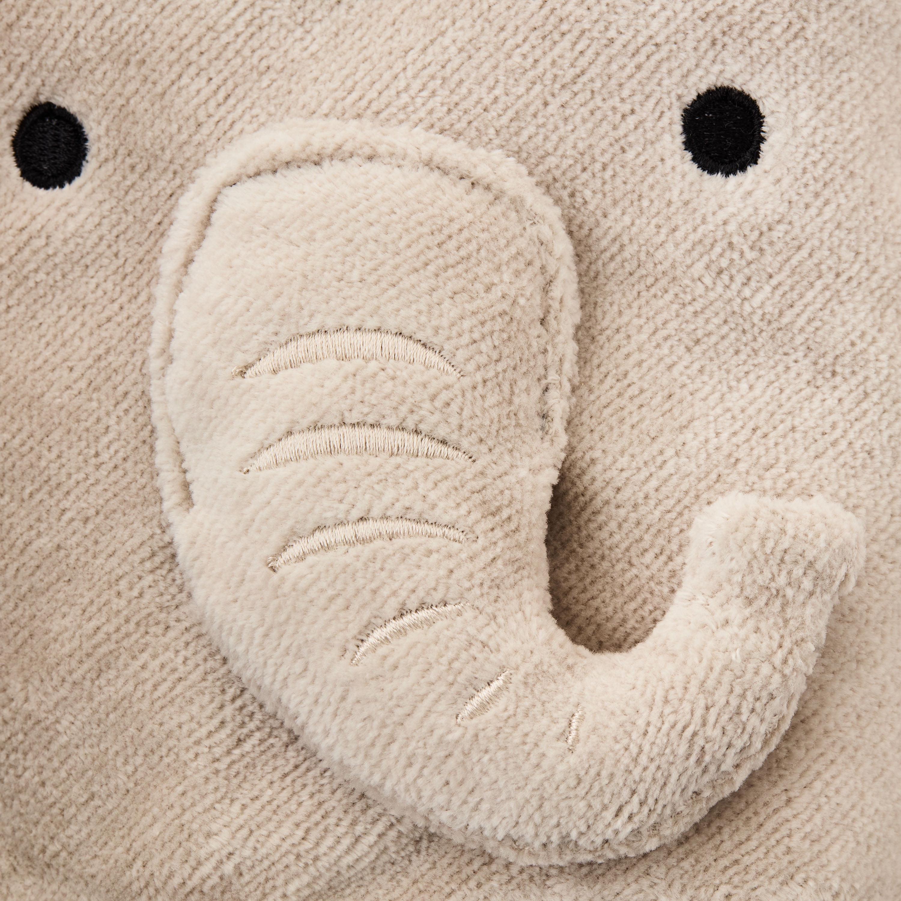 Parent's Choice Cotton Elephant Baby Hooded Towel