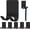 Black, variant on UPITOR Multi-Purpose Self Adhesive Wall Hook, Stainless Steel Black, 3.74"W, (6 Pack)