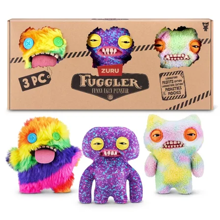 Fuggler 9" Laboratory Misfits Plush - 3pk
