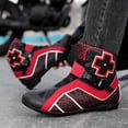 thumbnail image 6 of Men's And Women's All-season Motorcycle Riding Boots And Motorcycle Shoes,Black red,38, 6 of 12