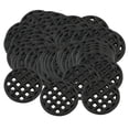 thumbnail image 1 of Cache-pot Rond avec Trou de Drainage, Coussinet en Maille, Noir, Respirant, 2,5 Cm_100 Pcs, 1 of 6