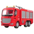 thumbnail image 2 of Camión de con motor de fricción, educativo para , y niñas, cumpleaños, Navidad - Cisterna de fuego CUTICAT Tire hacia atrás de los coches, 2 of 7