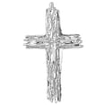 thumbnail image 1 of 18K White Gold Latin Cross Pendant - 43 mm, 1 of 2