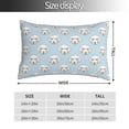thumbnail image 2 of Kdxio Cotton Pillow Cases Pillowcases,Soft and Breathable Bedroom Pillow Cases-Dog, 2 of 8