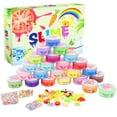 thumbnail image 2 of LEEYNEER Meottam 30 Pack Butter Slime Toys Kit  Fidget Toys Educational Toys  Super Soft & Non-Sticky Stress Relief for Girls and Boys Age6-12 Party Favors and Birthday Christmas Slime, 2 of 7