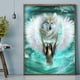thumbnail image 2 of Cuadros Decorativos DIY Diamond Painting Kits Wolf and Beauty Full Square Drill Home Decoration Gift JShteea Nuevos Originales, 2 of 8