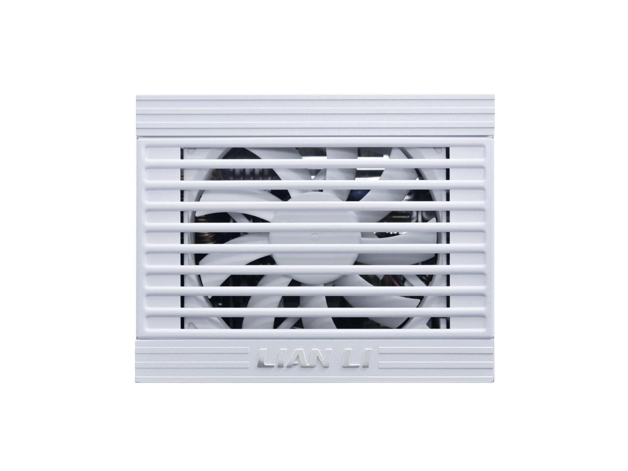 Lian Li SP Platinum 1000W SFX Form Factor Power Supply with 12V-2x6 Connectors - ATX 3.1 & PCIE 5.1 Compliant - Low-Noise - Fully Modular - 105°C Capacitors - 10 Year Warranty - White (SP1000P.W)