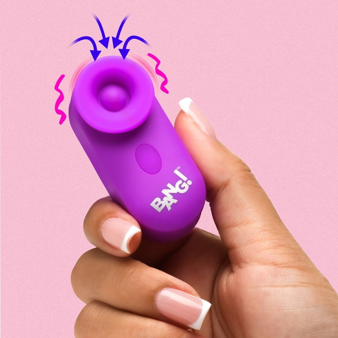 Bang! Mini Clitoral Vibrator, Purple