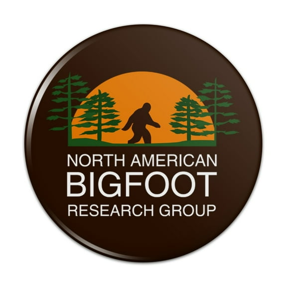 North American Bigfoot Research Group Pinback Button Pin