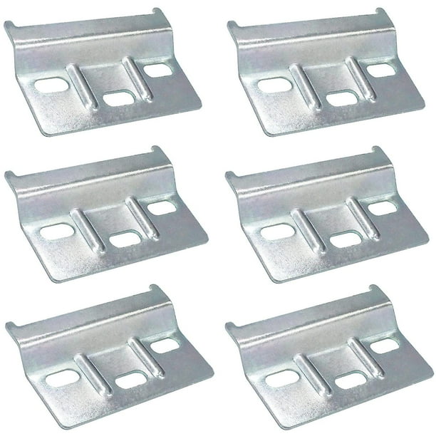 Placa de fijación de riel para colgar, soporte para muebles, armarios, 6 piezas, riel para colgar muebles, armarios de cocina de 64 mm, muebles, armarios