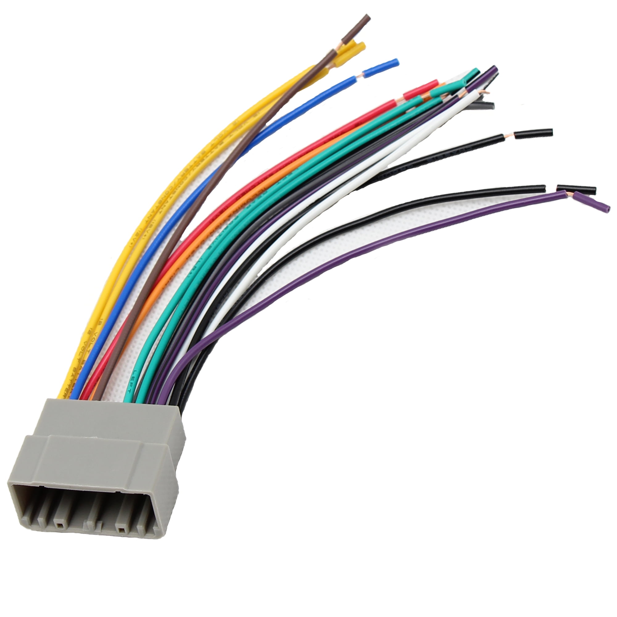 RED WOLF Car Stereo Radio Wiring Harness Adapter for 20052007 Chrysler