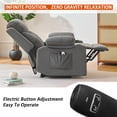 thumbnail image 4 of Power Lift Recliner Chair for Elderly with Massage, Electric Lift Chair with Remote, Side Pockets, USB & Type-C Ports(DarkGray), 4 of 8