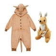thumbnail image 3 of TISHITA Combinaison à Capuche Adorable pour Enfants avec Poupée Douce pour Fête, 3 of 8